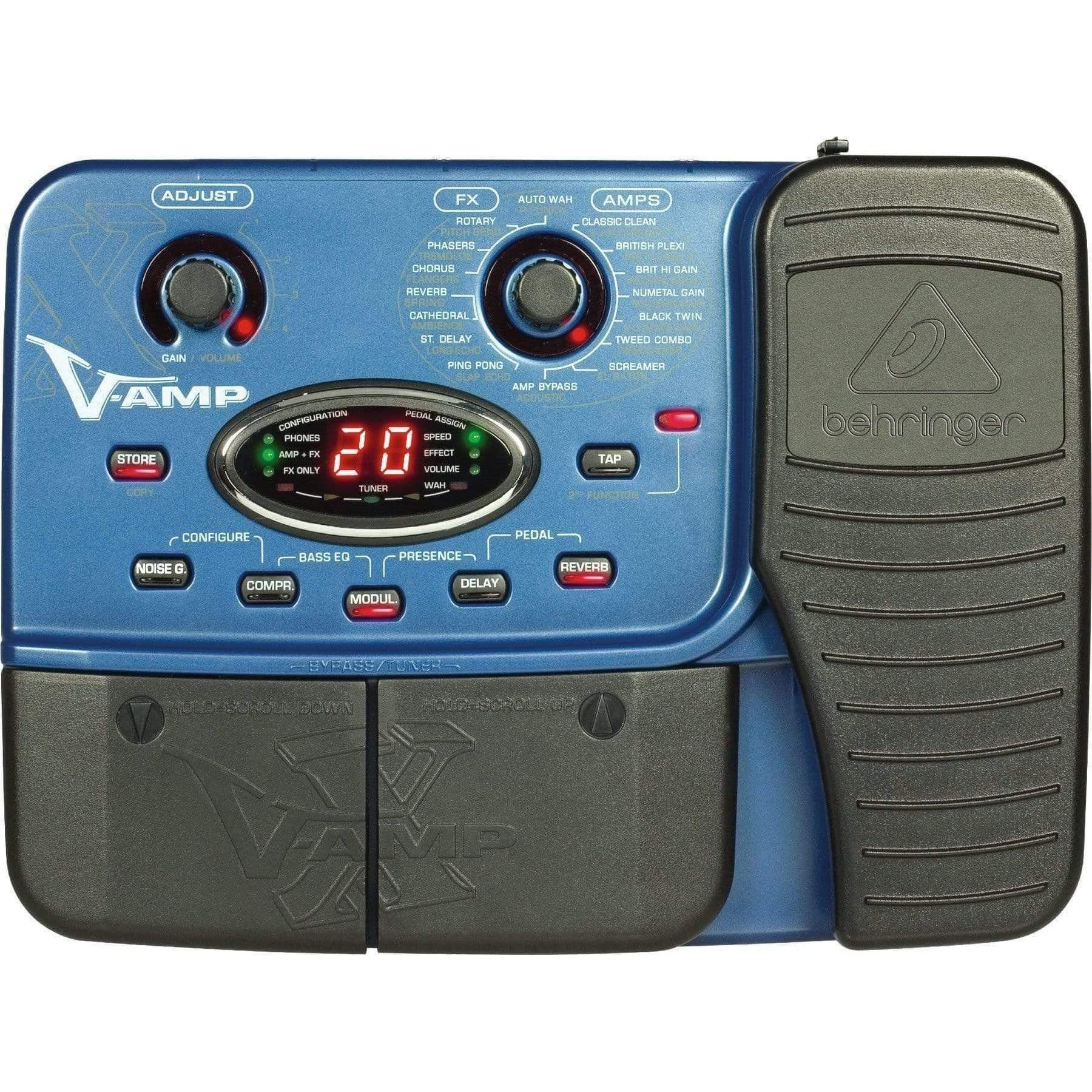 Behringer X V-amp LX1-X Guitar Effects Pedal - MusicMajlis