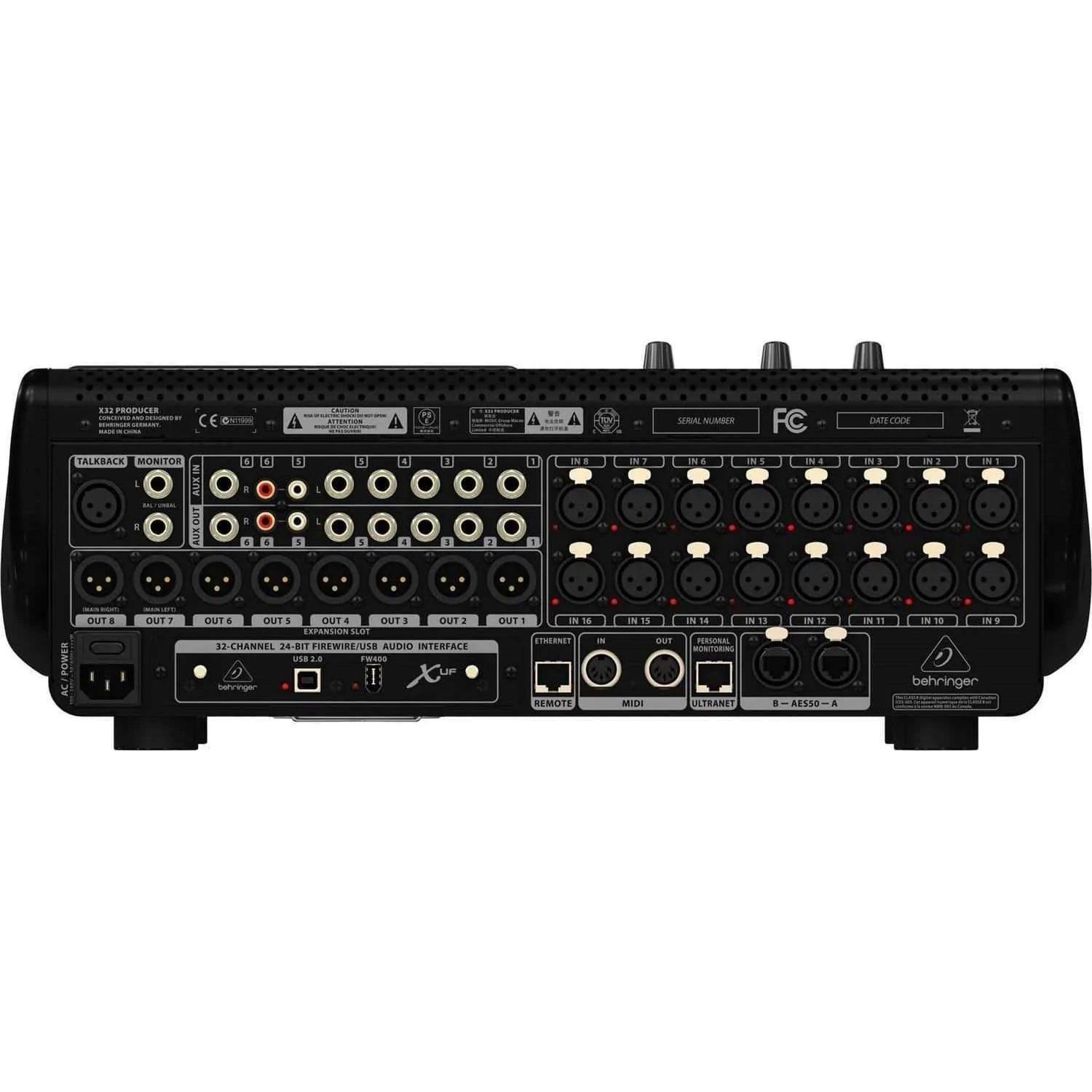 Behringer X32 Producer Digital Mixing Console - MusicMajlis
