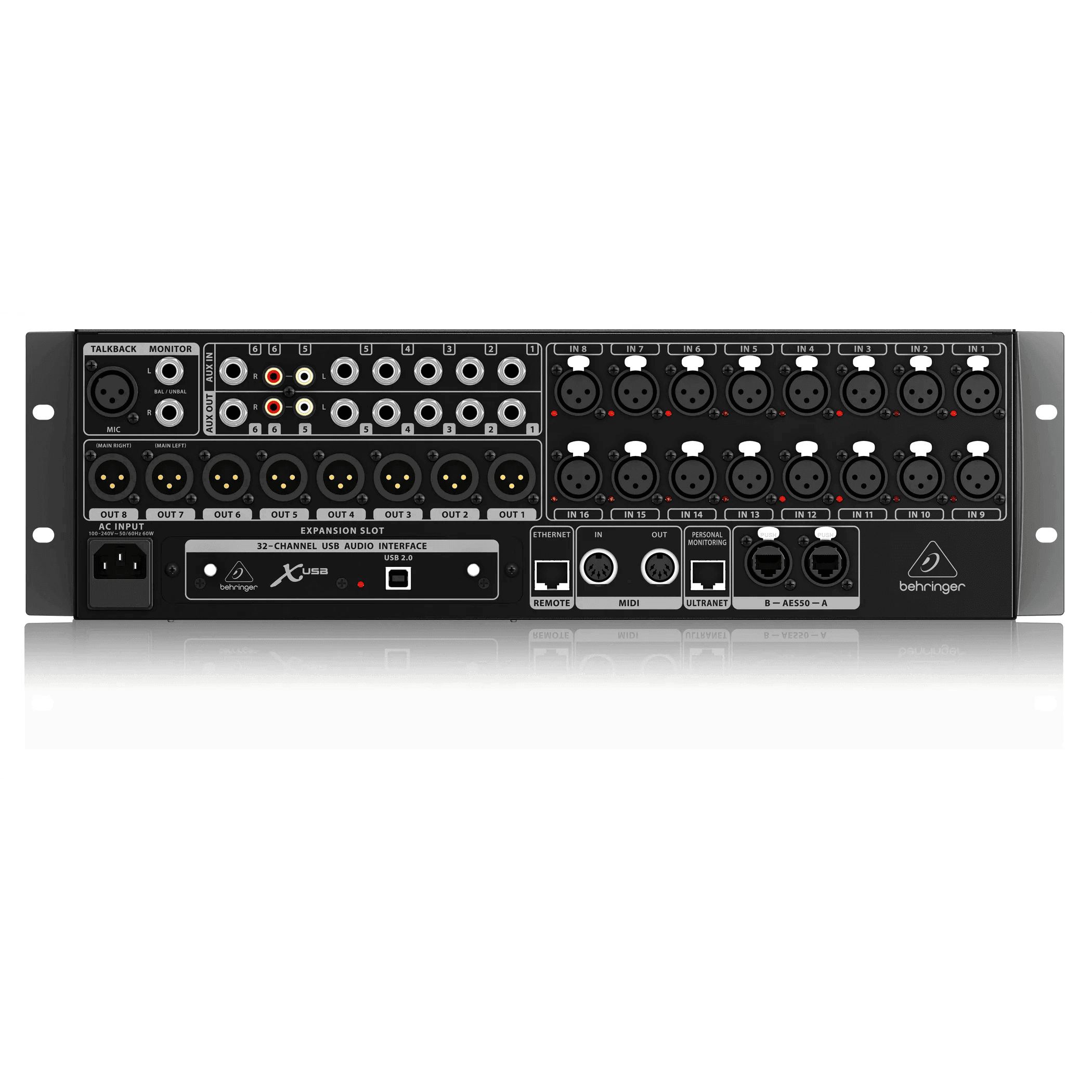 Behringer X32 Rack Digital Mixing Console - MusicMajlis