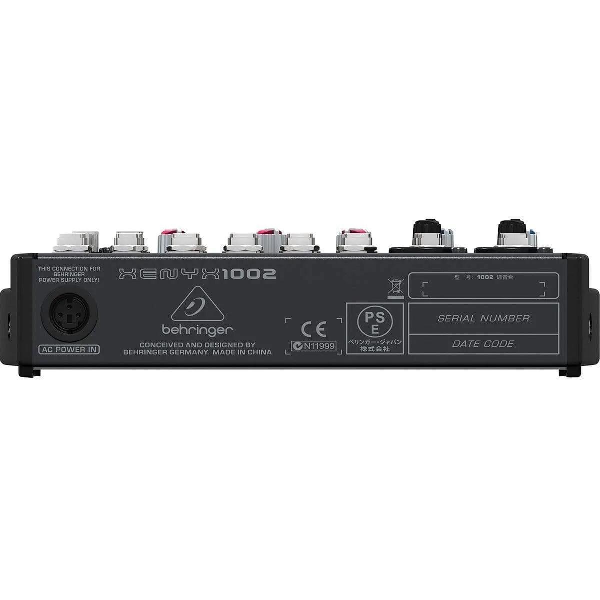 Behringer Xenyx 1002 Analog Mixer - MusicMajlis