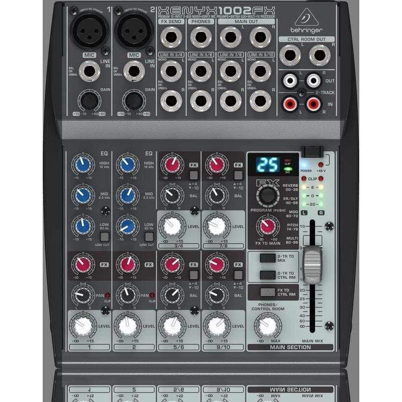 Behringer Xenyx 1002FX Analog Mixer (Discontinued) - MusicMajlis