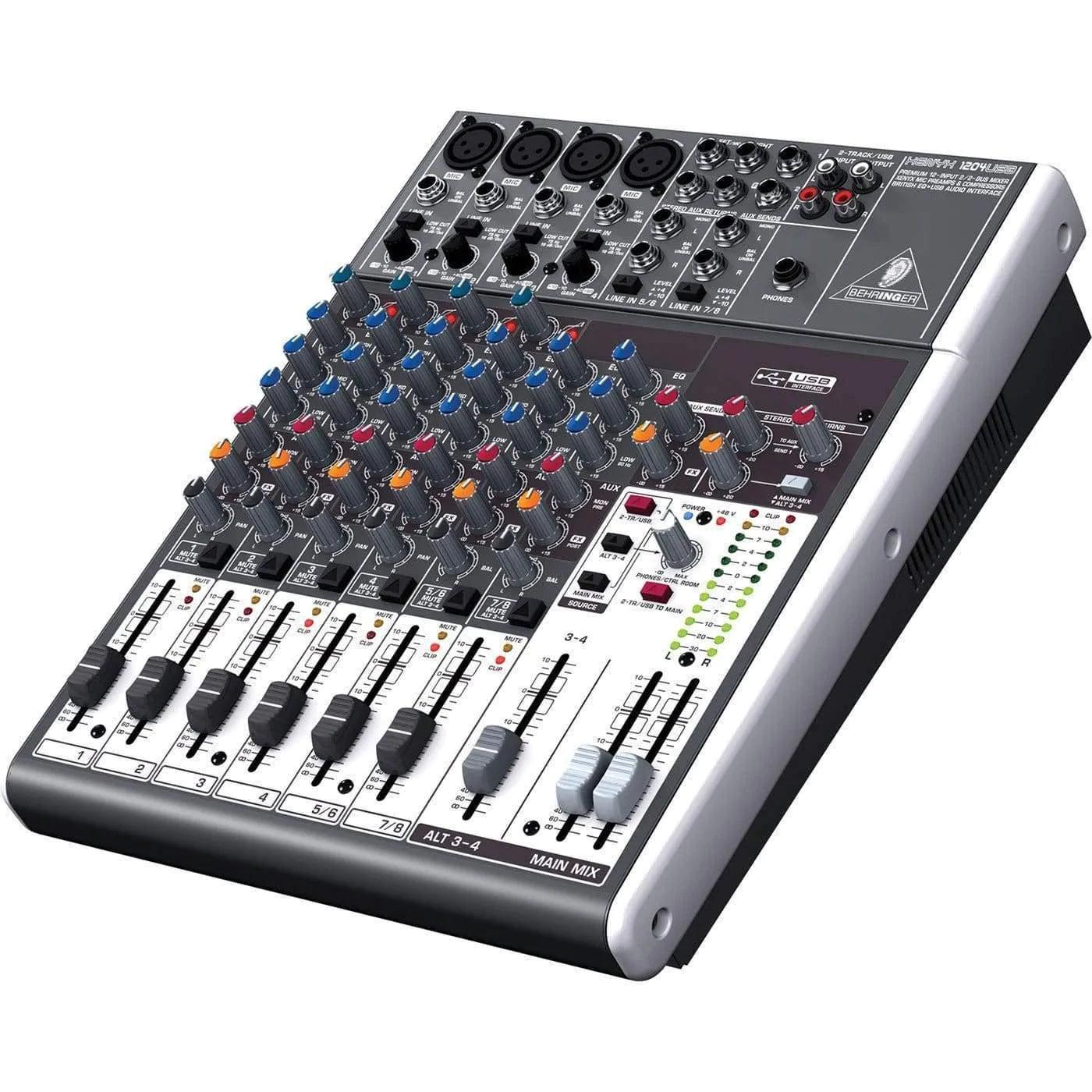 Behringer Xenyx 1204USB Analog Mixer - MusicMajlis
