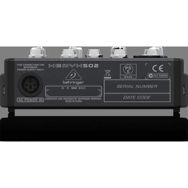 Behringer Xenyx 502 Analog Mixer (Discontinued) - MusicMajlis