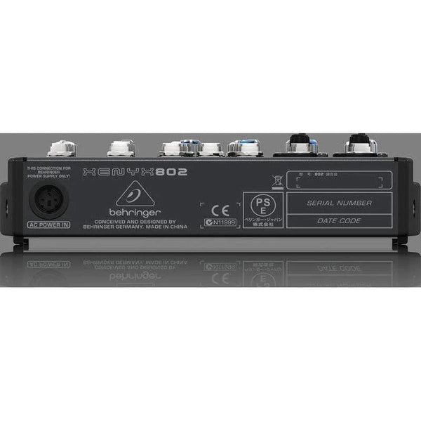 Behringer Xenyx 802 Analog Mixer (Discontinued) - MusicMajlis