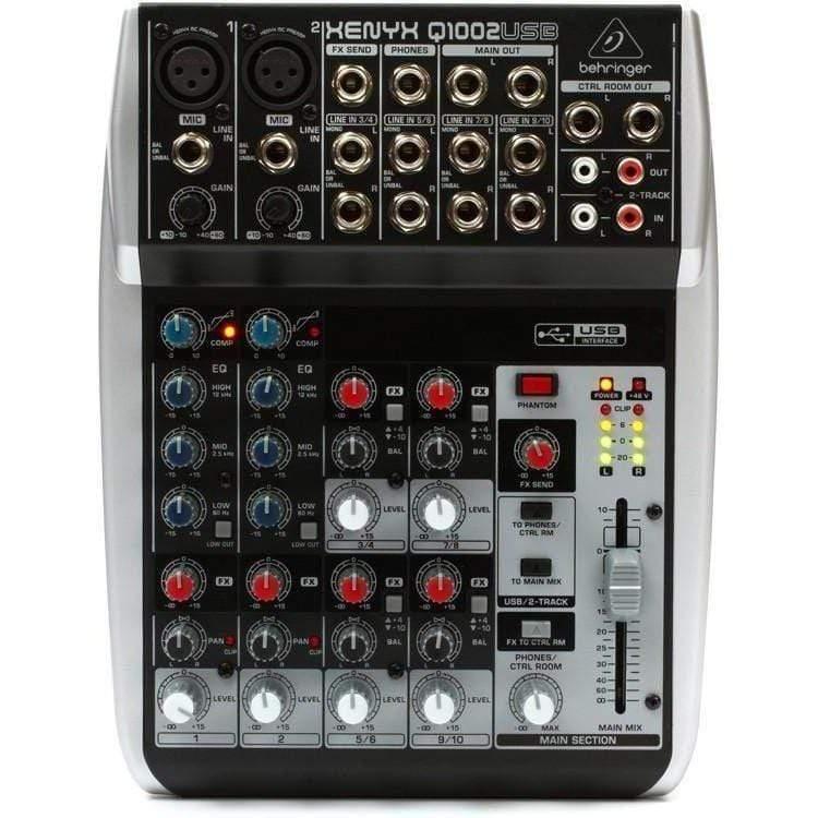 Behringer Xenyx Q1002USB Audio Mixer - MusicMajlis