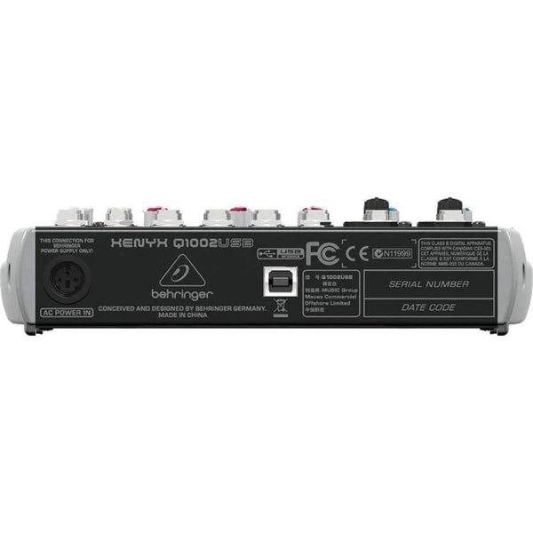 Behringer Xenyx Q1002USB Audio Mixer - MusicMajlis