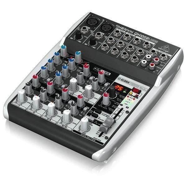 Behringer Xenyx QX1002USB Analog Mixer (Discontinued) - MusicMajlis