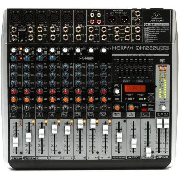 Behringer Xenyx QX1222USB Mixer - MusicMajlis