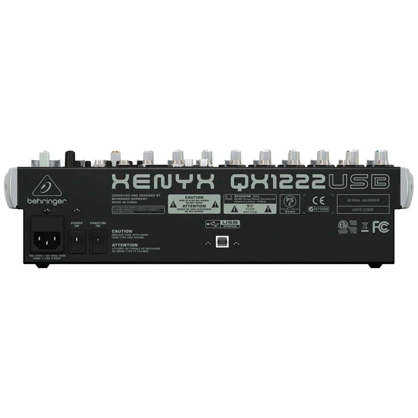 Behringer Xenyx QX1222USB Mixer - MusicMajlis