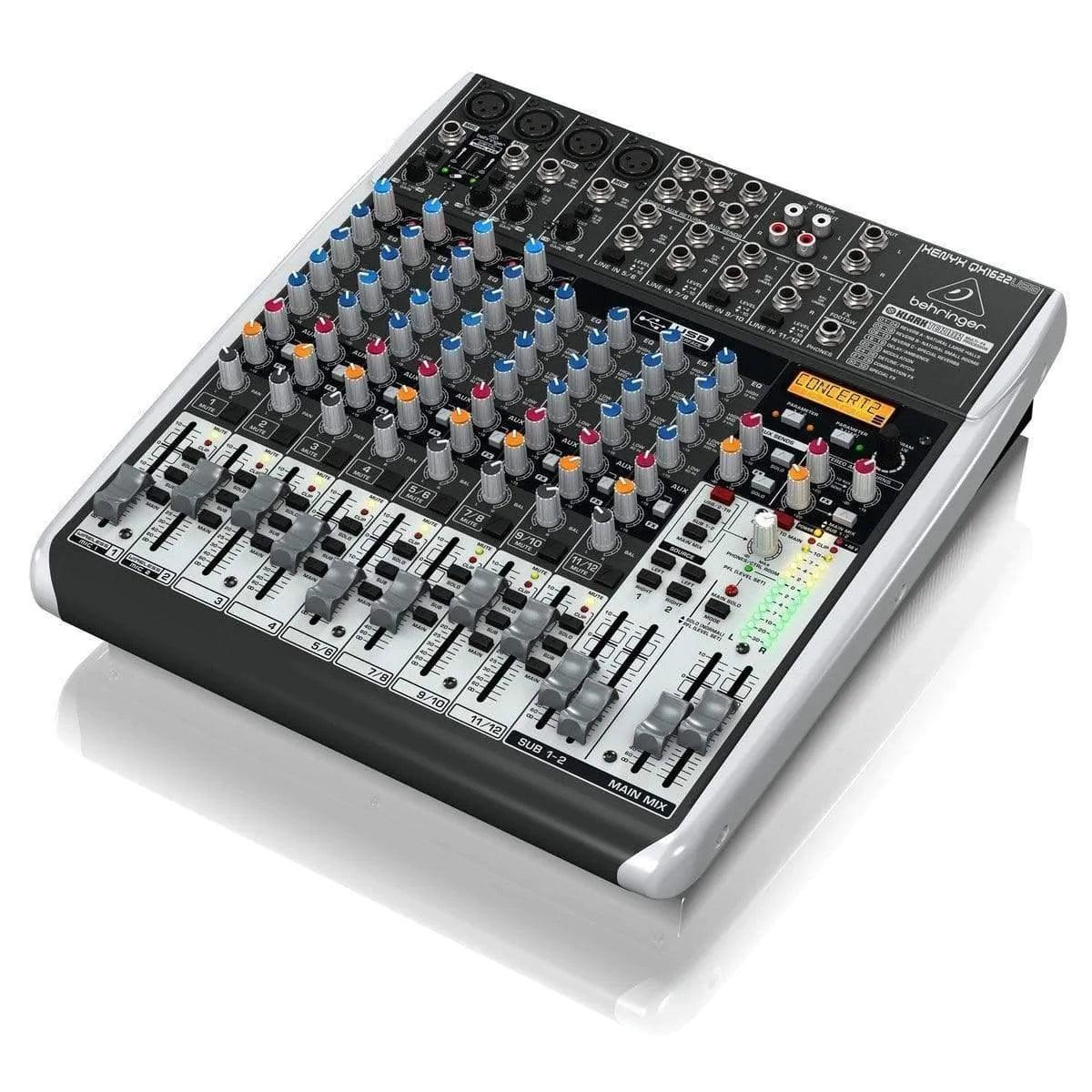 Behringer Xenyx QX1622USB Analog Mixer - MusicMajlis