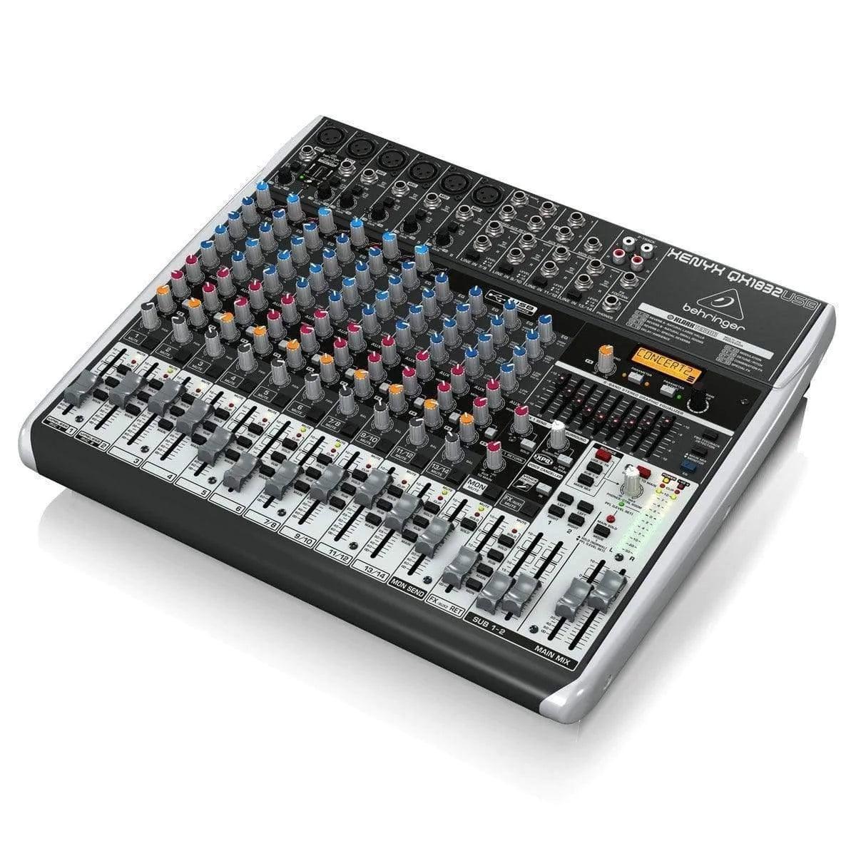Behringer Xenyx QX1832USB Audio Mixer - MusicMajlis