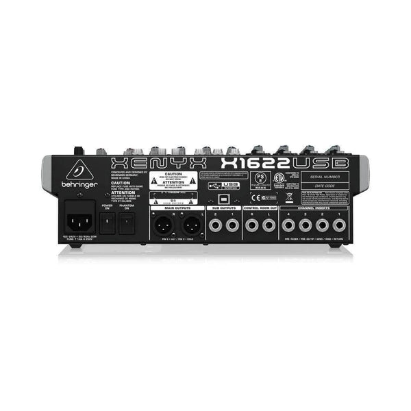 Behringer Xenyx X1622USB Analog Mixer - MusicMajlis