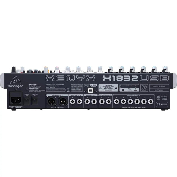 Behringer Xenyx X1832USB Analog Mixer - MusicMajlis