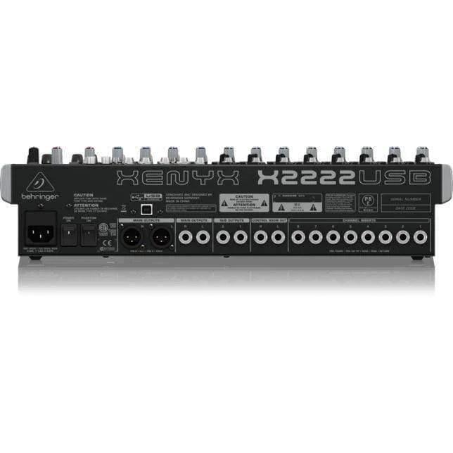 Behringer Xenyx X2222USB Analog Mixer - MusicMajlis