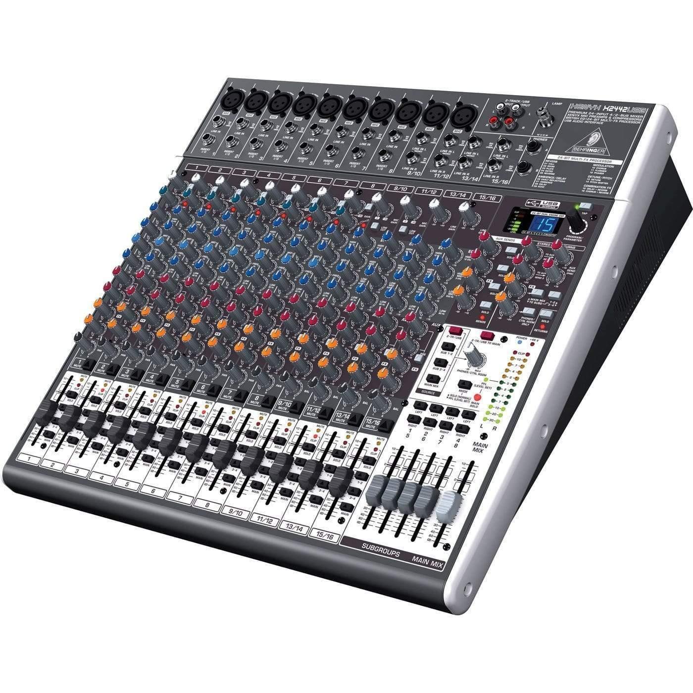 Behringer Xenyx X2442USB Analog Mixer - MusicMajlis