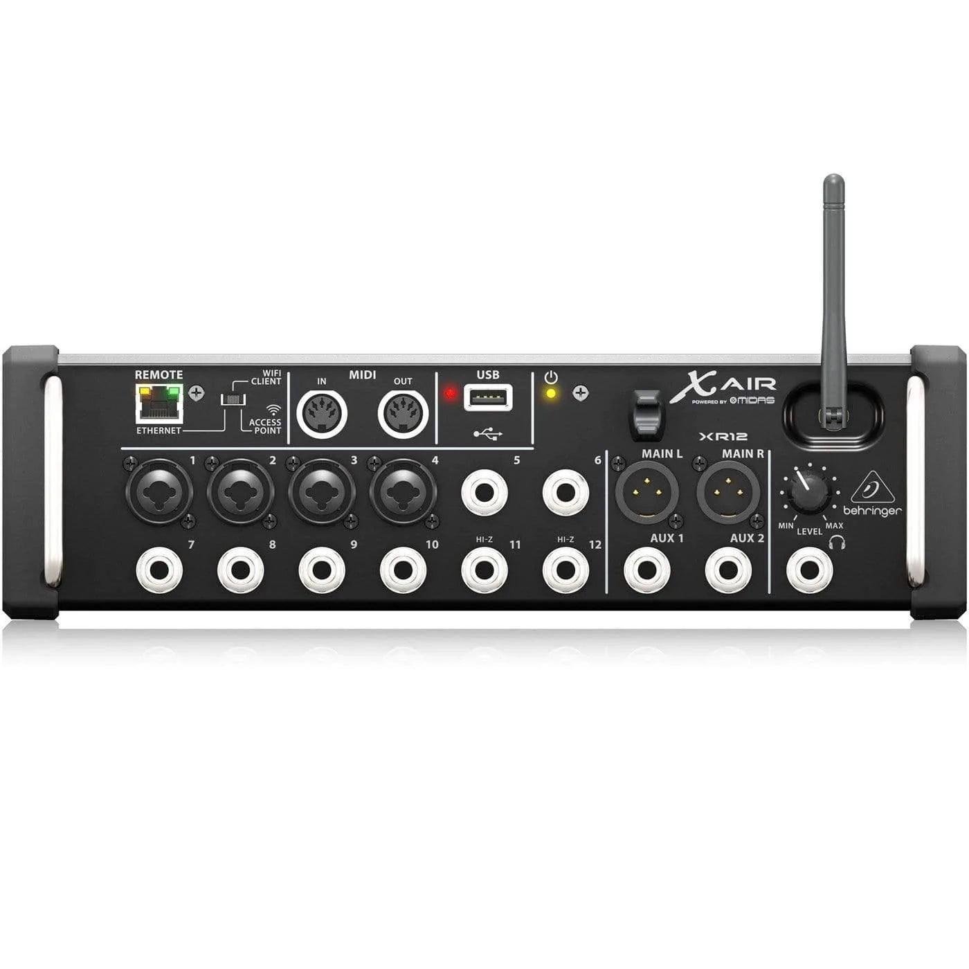 Behringer XR12 12-Input Digital Mixer for iPad/Android Tablets - MusicMajlis