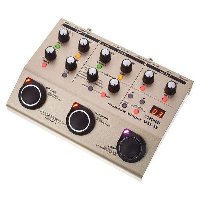 Boss VE-8 Acoustic Singer Pedal - MusicMajlis