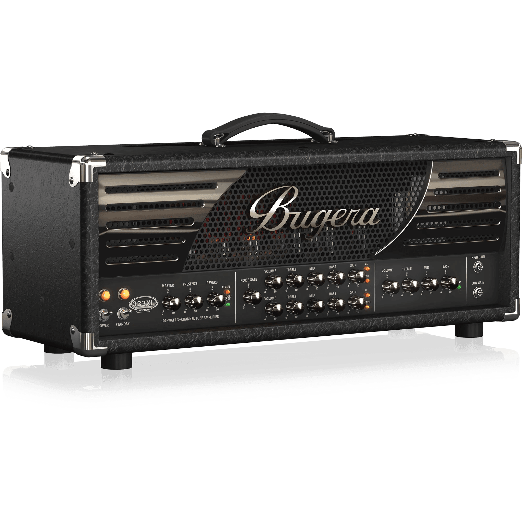 Bugera 333XL INFINIUM Hardcore 120W 3-Channel Tube Amplifier Head - MusicMajlis