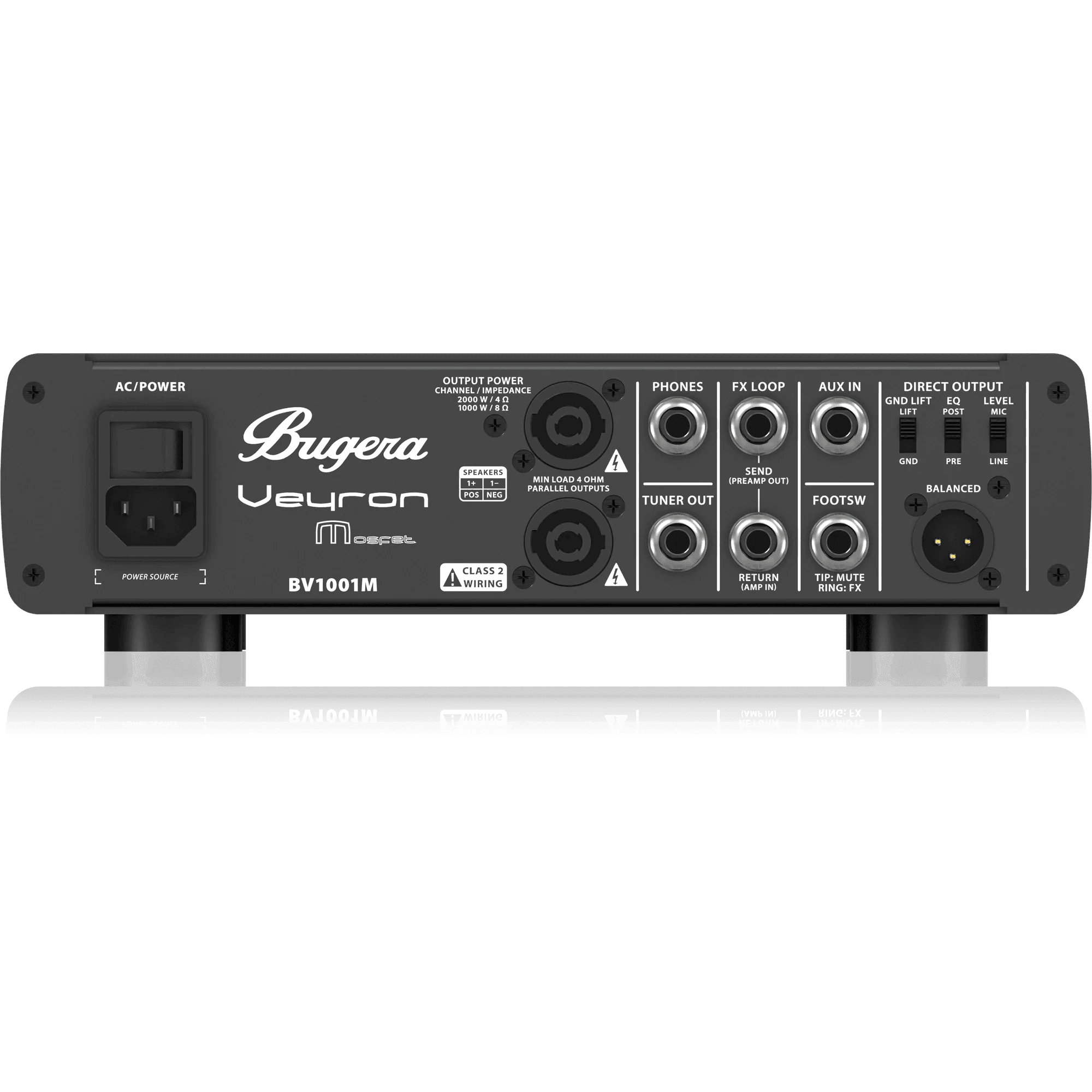 Bugera BV1001M Ultra-Compact 2000W Class-D Bass Amplifier - MusicMajlis