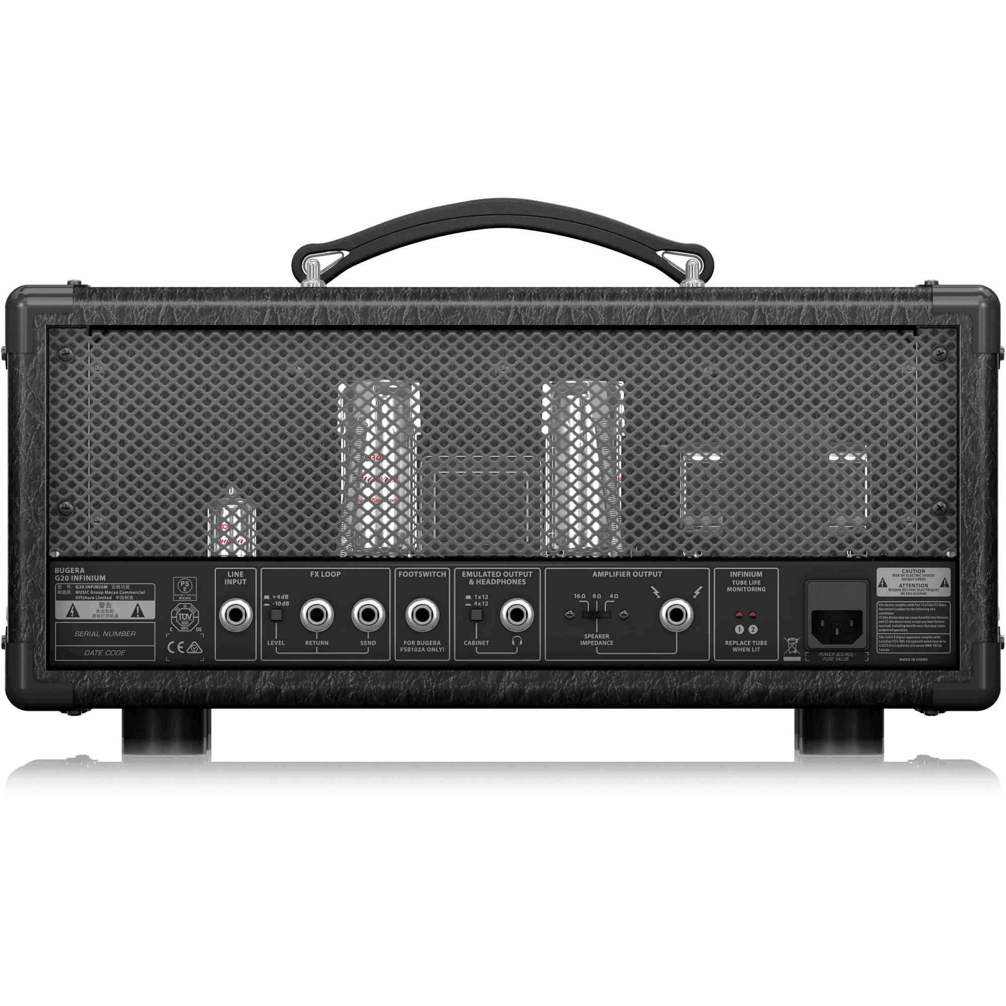 Bugera G20 INFINIUM 20W Class-A Tube Amplifier Head - MusicMajlis