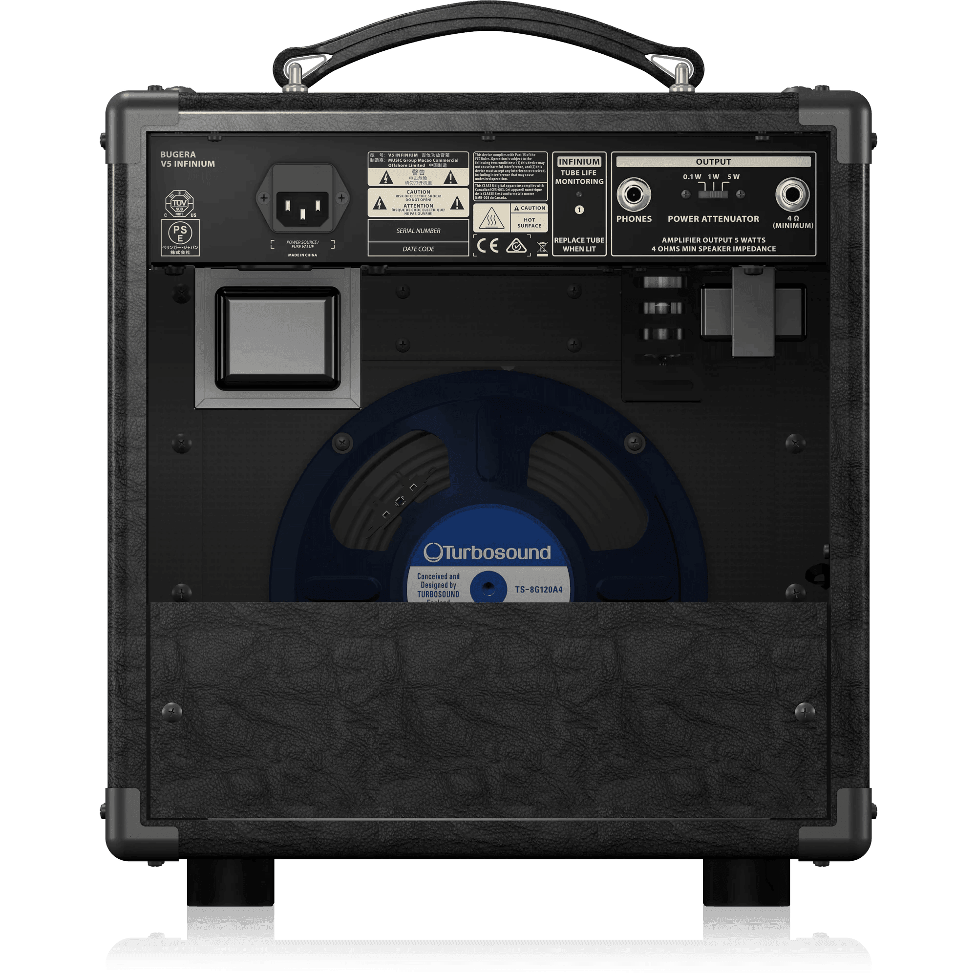Bugera V5 INFINIUM 5W Class-A Tube Amplifier Combo - MusicMajlis