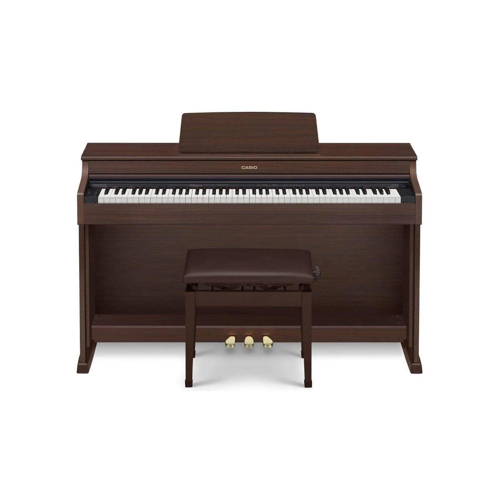 Casio AP-270 Celviano 88-Key Digital Piano (Black/Brown/White) - MusicMajlis