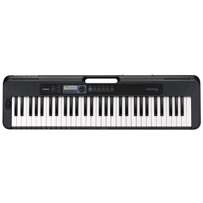Casio CT-S300 61-Key Casiotone Digital Keyboard - Black (Adapter Included) - MusicMajlis