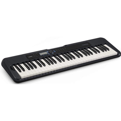 Casio CT-S300 61-Key Casiotone Digital Keyboard - Black (Adapter Included) - MusicMajlis