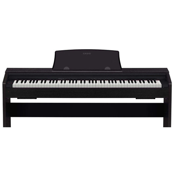 Casio PX-760 Privia 88-Key Digital Home Piano (Black/Brown) - MusicMajlis