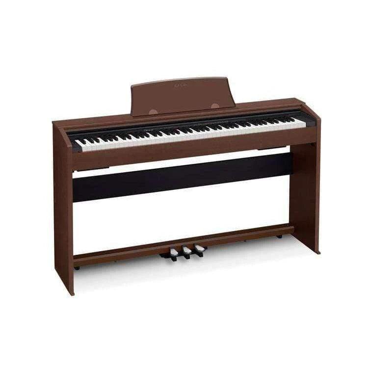 Casio PX-770 Privia 88-Key Digital Home Piano (Black/Brown/White) - MusicMajlis