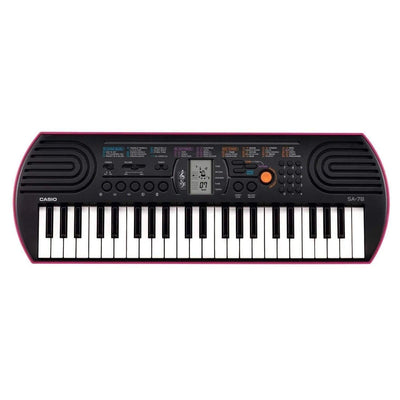 Casio SA78 44-Key Mini Keyboard with LCD Display - MusicMajlis