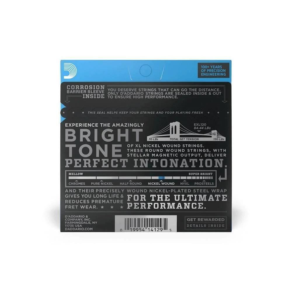 D'addario EXL120 Light Gauge 9 Electric Guitar Strings - MusicMajlis