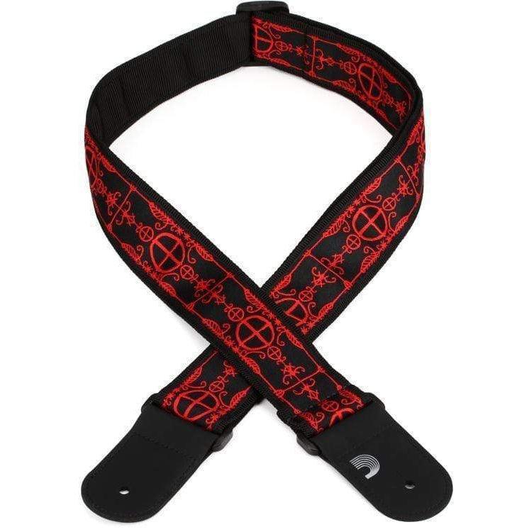 D'Addario Planet Waves 50mm Woven Voodoo Design Guitar Strap - MusicMajlis