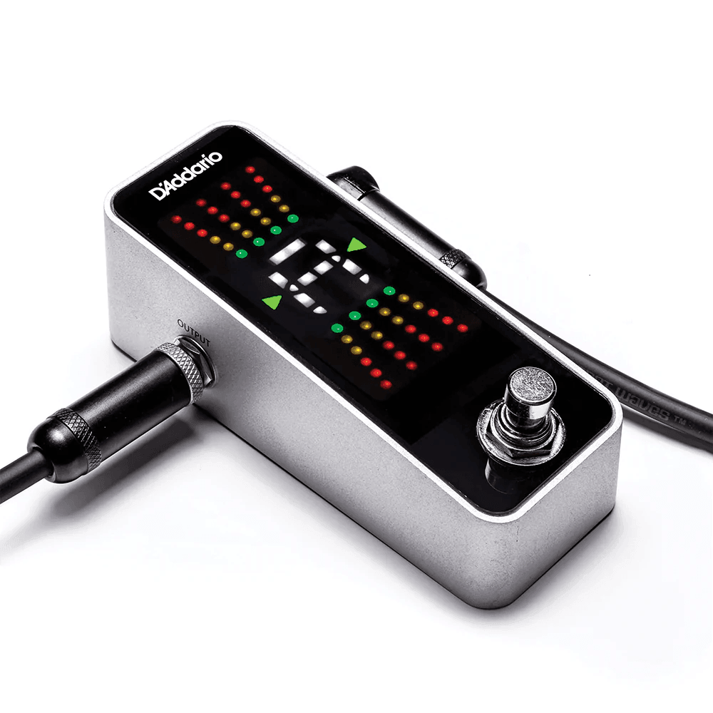 D'Addario PW-CT-20 Planet Waves Chromatic Pedal Tuner 32-Bit, True Bypass - MusicMajlis