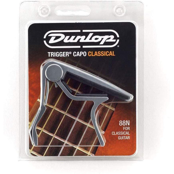 Dunlop 88N Dunlop Trigger Classical Guitar Capo - Nickel - MusicMajlis