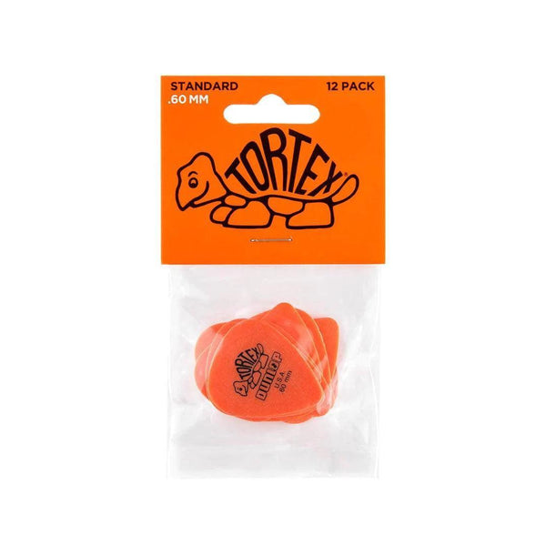 Dunlop Tortex® Standard 0.60mm 12 Pack Picks - MusicMajlis