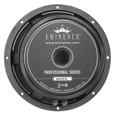 Eminence Kappa Pro-10A1G Mid-Bass Loudspeaker - MusicMajlis