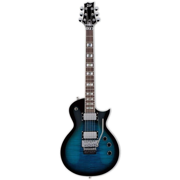 ESP LTD Alex Skolnick Series AS-1 Electric Guitar - Black Aqua Sunburst (Discontinued) (Discontinued) - MusicMajlis