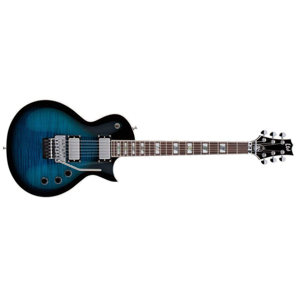 ESP LTD Alex Skolnick Series AS-1 Electric Guitar - Black Aqua Sunburst (Discontinued) (Discontinued) - MusicMajlis
