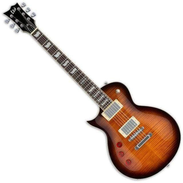 ESP LTD Eclipse EC-256FM Left-handed - Dark Brown Sunburst (Discontinued) (Discontinued) - MusicMajlis