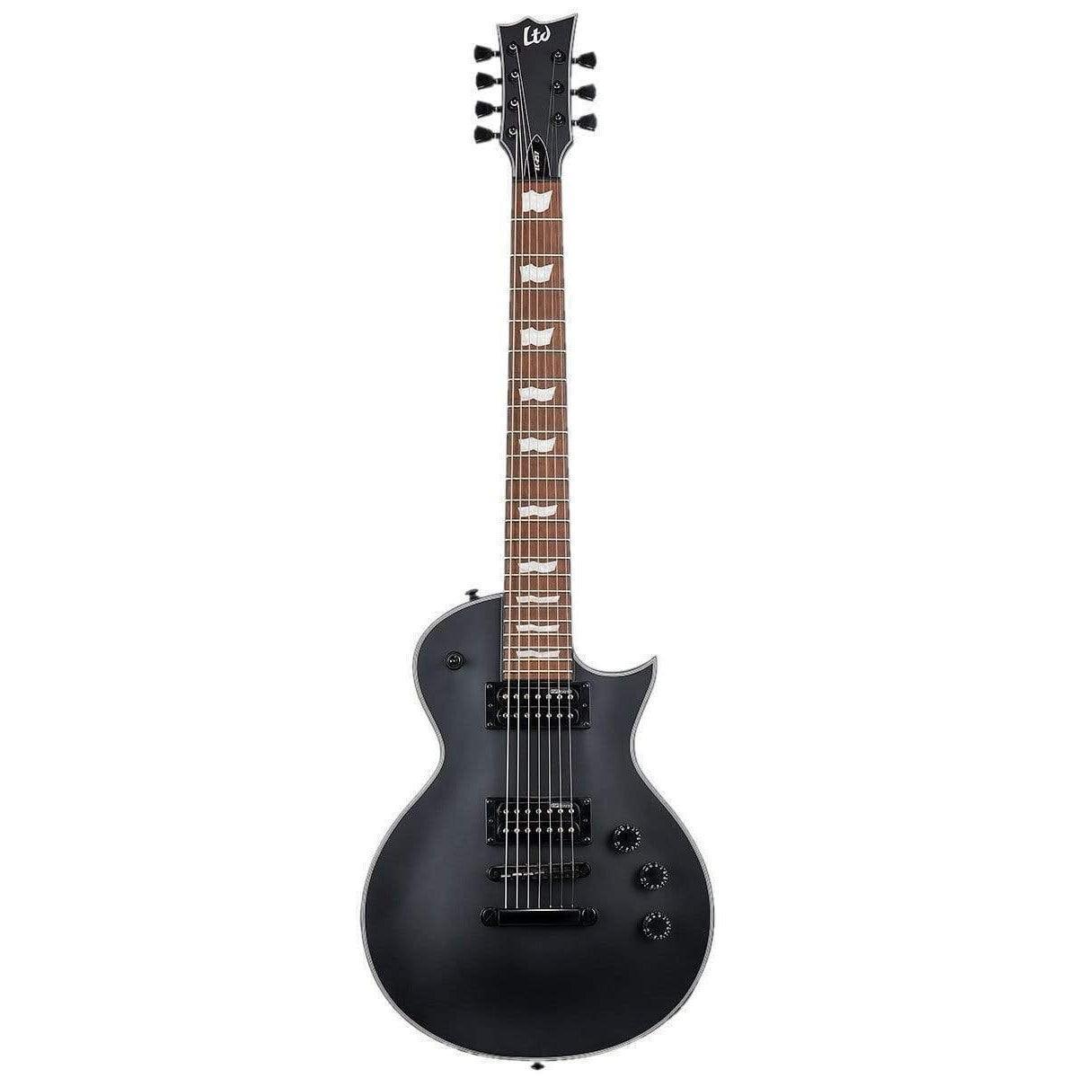 ESP LTD Eclipse EC-257 7-String Electric Guitar - Black Satin Finish - MusicMajlis