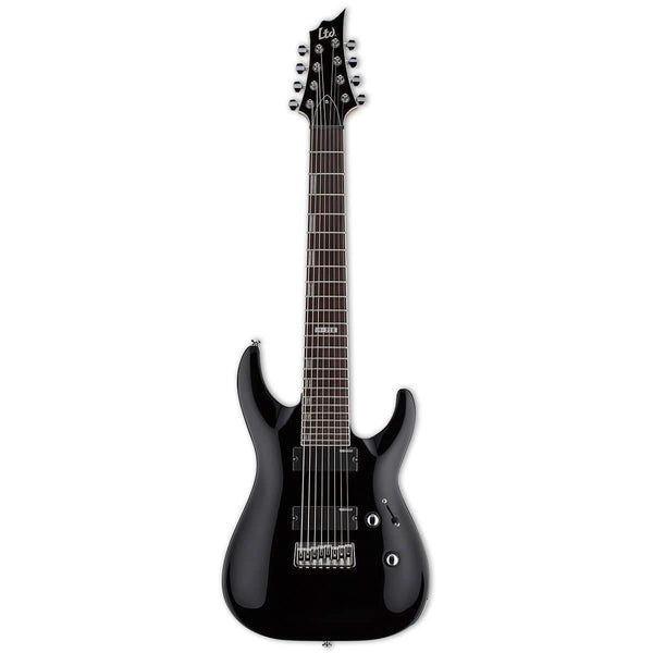 ESP LTD H-208 8-string Electric Guitar - Black (Discontinued) (Discontinued) - MusicMajlis