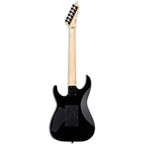 ESP LTD MH-200 BLK Arched Top Electric Guitar - Black - MusicMajlis