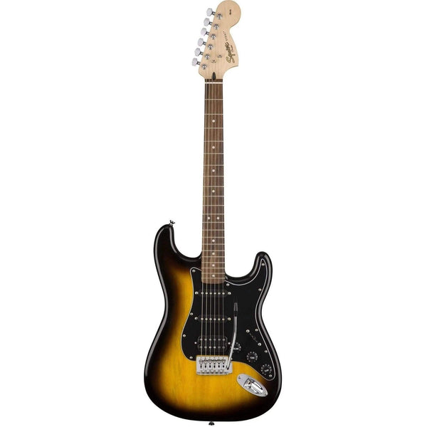 Fender Squier Affinity Strat Electric Guitar Bundle EU - Brown Sunburst - MusicMajlis