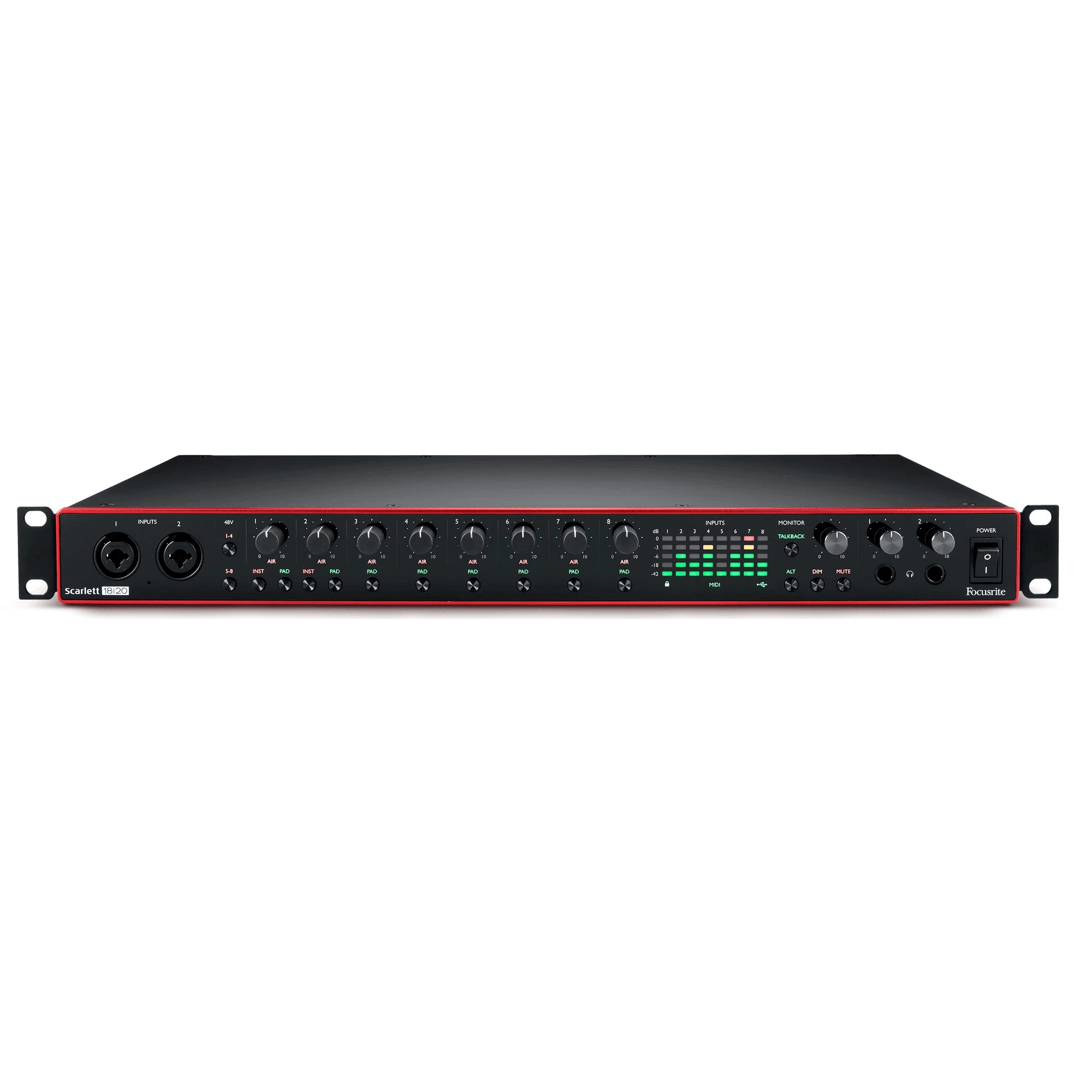 Focusrite Scarlett 18i20 3rd Gen USB Audio Interface - MusicMajlis