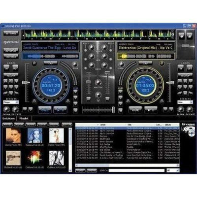 Gemini GROOVE Professional PC Mixing Software - MusicMajlis