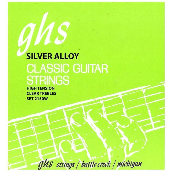 GHS 2150W Classic Guitar Strings Hard Tension Tie End Regular - MusicMajlis