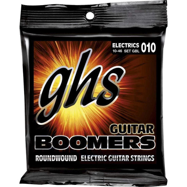 GHS GBL Electric Guitar String Boomers - Light 0.10 - 0.46 Gauge - MusicMajlis