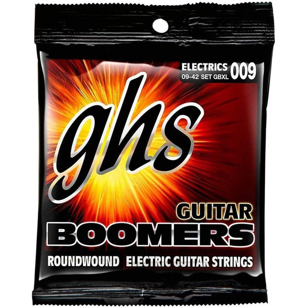 GHS GBXL Electric Guitar String Boomers - Extra Light 0.09 - 0.42 Gauge - MusicMajlis