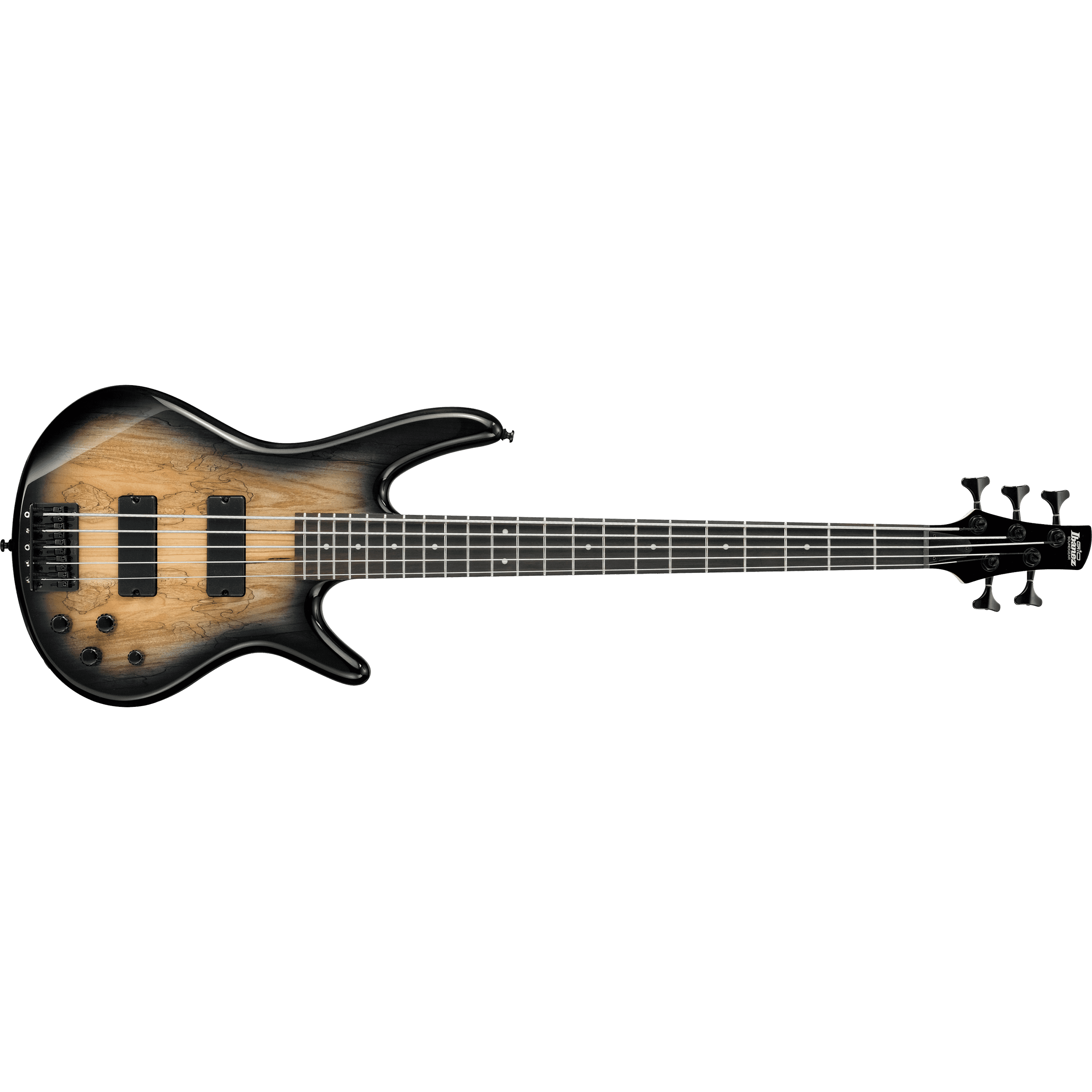 Ibanez Electric Bass Guitar 5 String GSR205SMNGT Natural Gray Burst - MusicMajlis